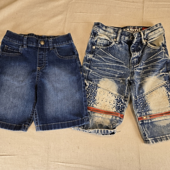 Boys Denim Jeans & Casual Pants Shorts Lot Size 6-7 - Picture 2 of 8
